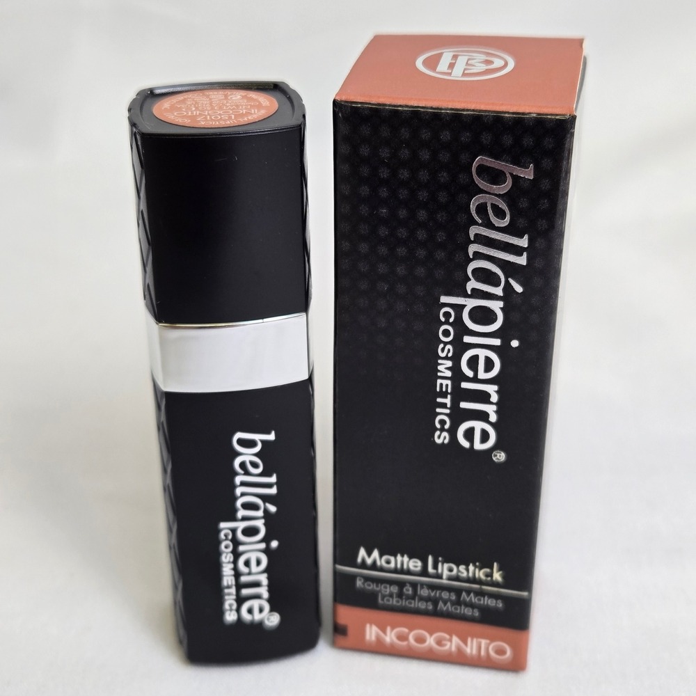 Bellapierre Cosmetics Mineral Matte Lipstick, Shade Incognito‎ LS017, 3.5G, NEW